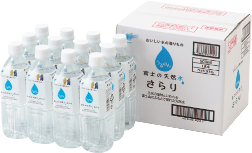 富士の天然水さらり（500ml）ペットボトル（12本入り）